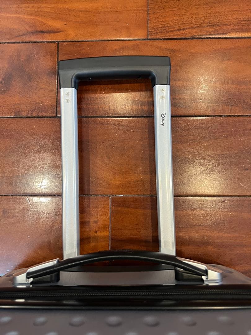 【アメリカ購入】ミッキーマウスキャリーケーススーツケースシルバーディズニー