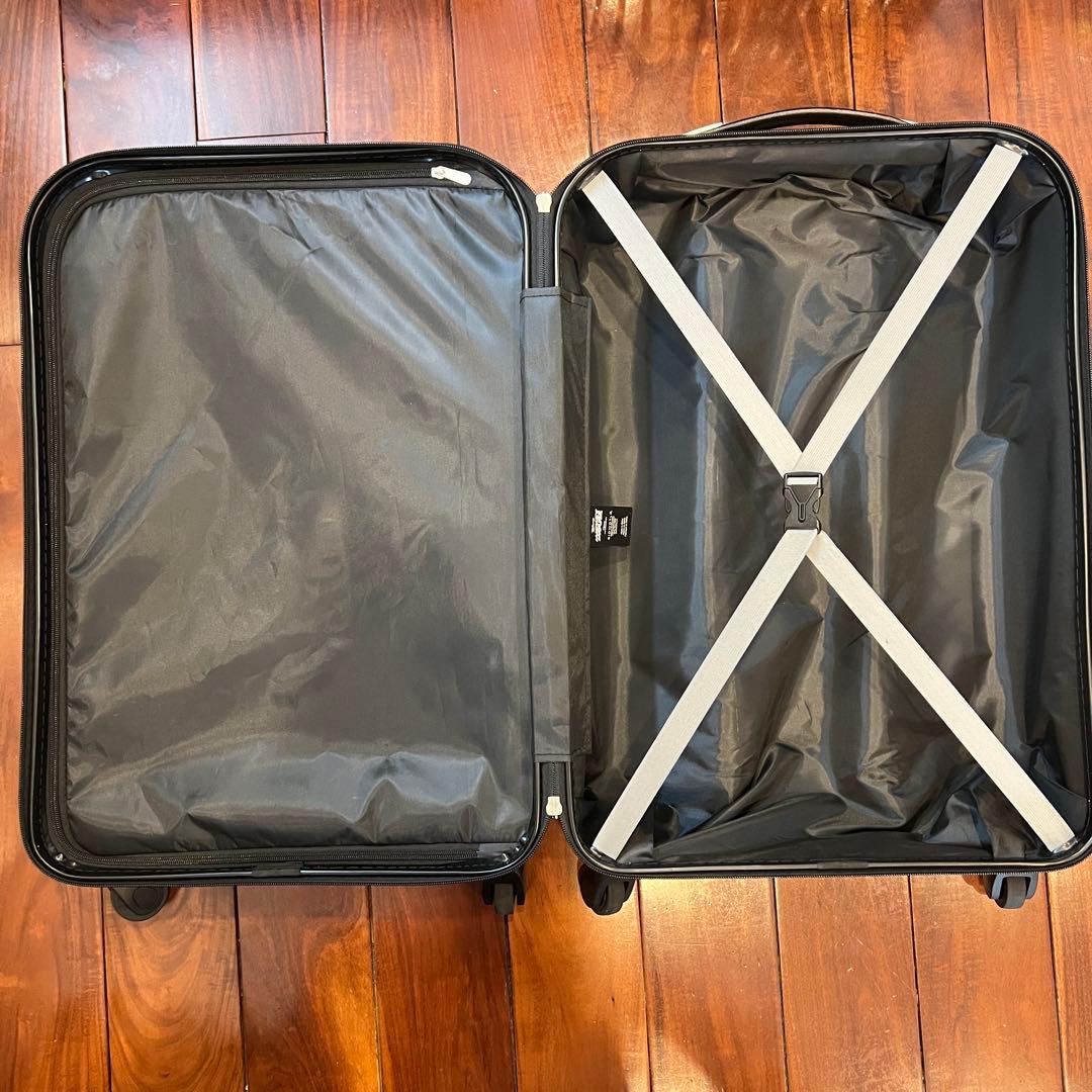 【アメリカ購入】ミッキーマウスキャリーケーススーツケースシルバーディズニー