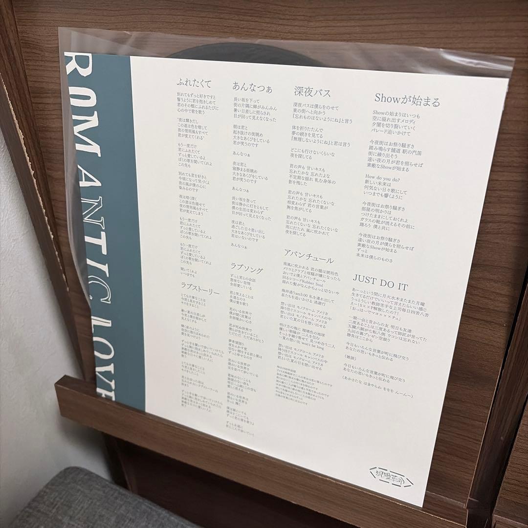 浪漫革命 ROMANTIC LOVE 12インチレコード アナログ盤