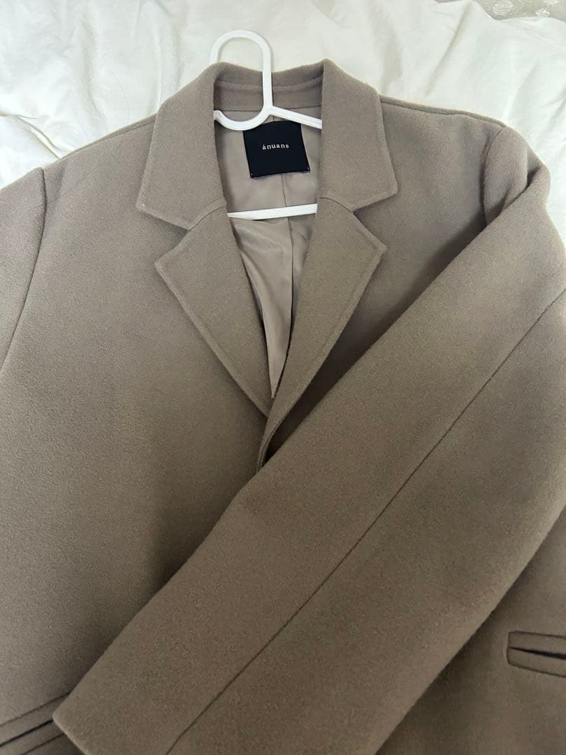【anuans】リバーロングコート(2023AW)