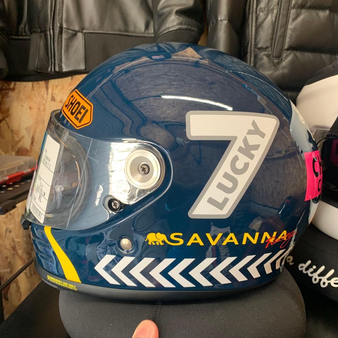 SHOEI Glamsterフルフェイスヘルメットチーターガラスコーティング済み