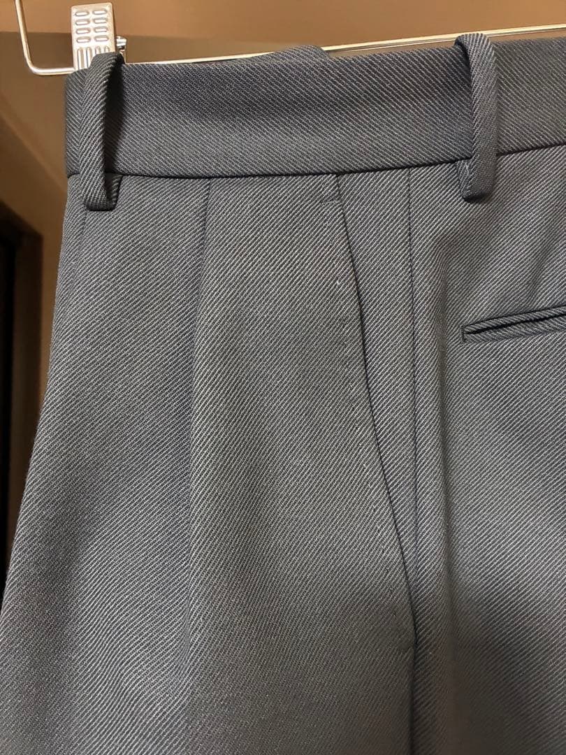 スティーブンアラン ドレストラウザーズ スラックス グレー