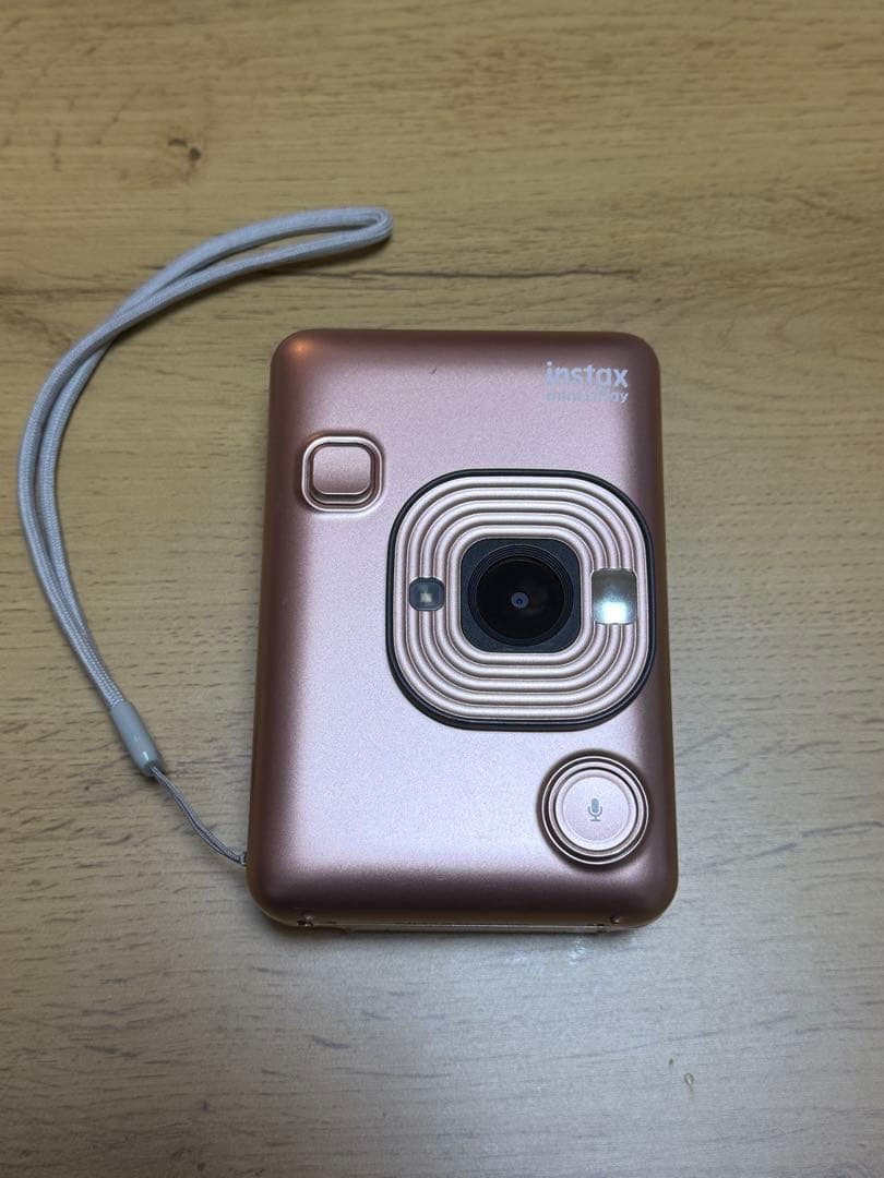 instax mini LiPlay ローズゴールド