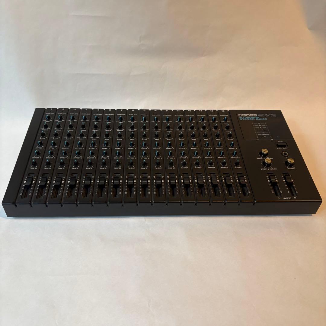 BOSS BX-16 16チャンネル ステレオミキサー　電源アダプター付