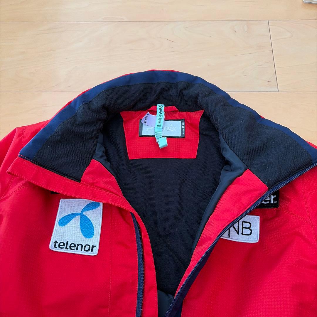 Phenix 子ども用スキーウェア 赤/ネイビー　160センチ