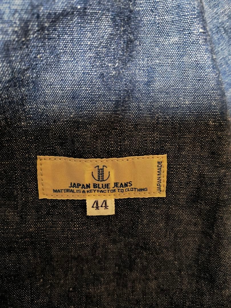 JAPAN BLUE JEANS ノーカラージャケット 44 ID　新品未使用