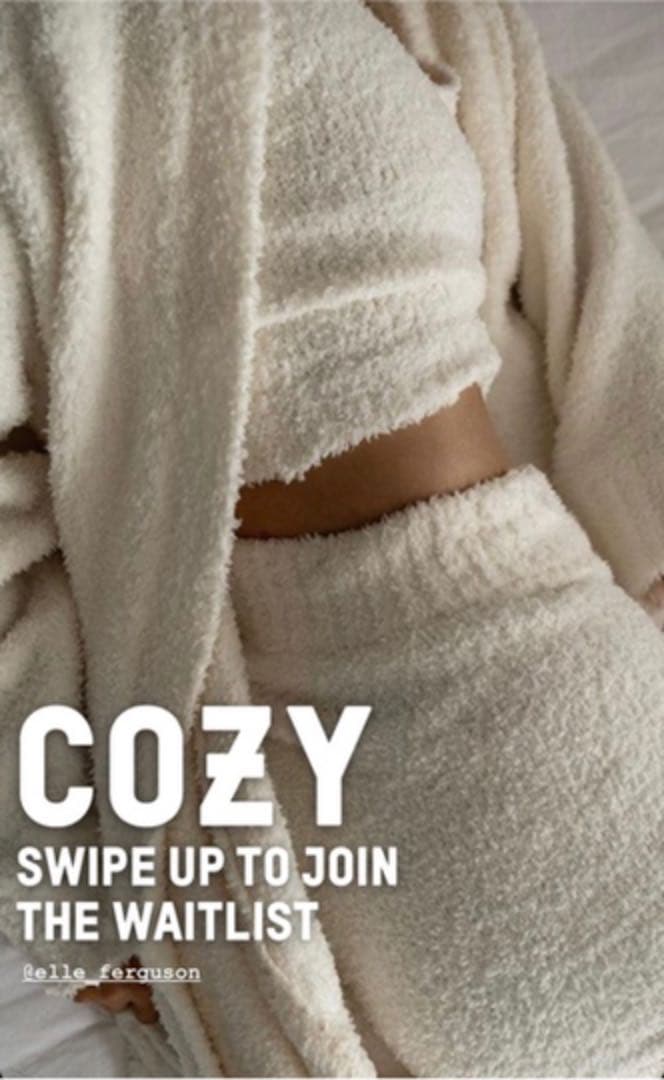 キアラ着用カラー☆SKIMS Cozy Knit Tank 新品タグ付！即発！