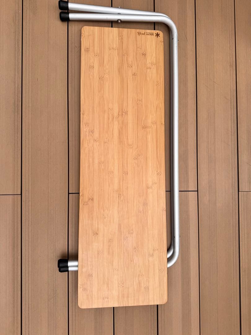 フォールディングシェルフ ロング竹　スノーピーク　peak