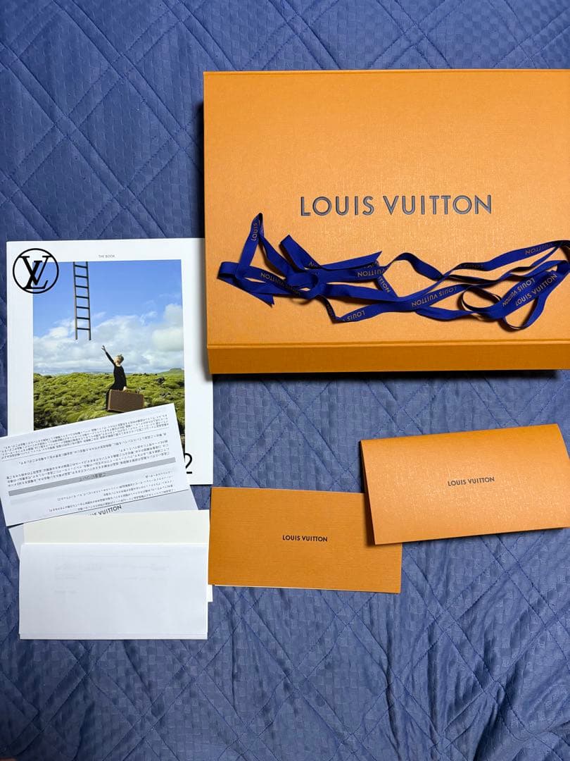 Louis Vuitton ストライプマフラー