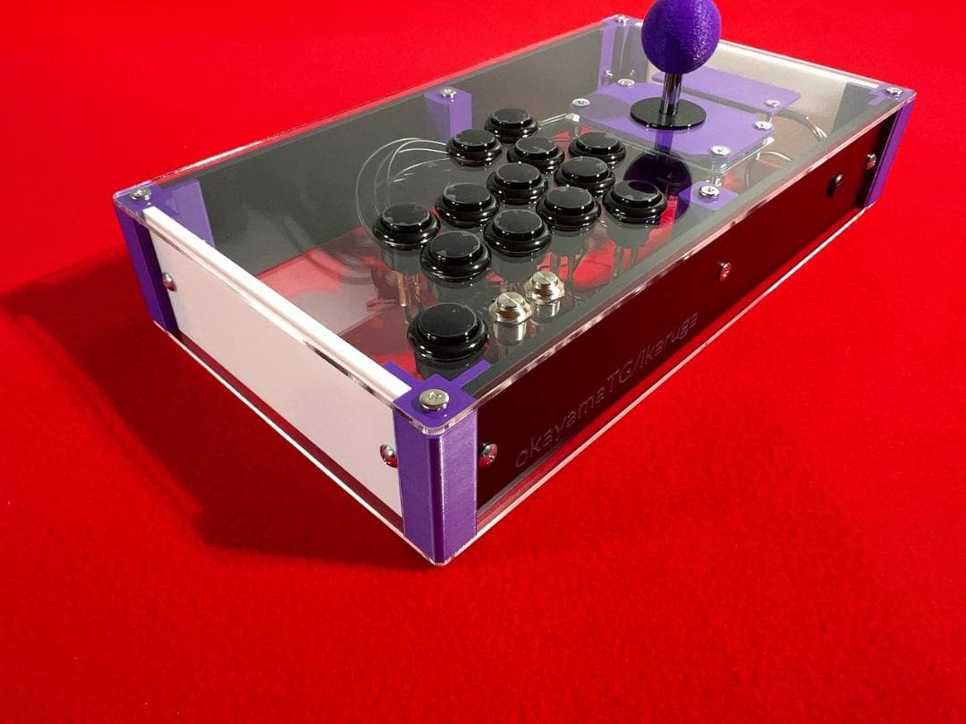 右手24mm仕様 アーケードコントローラー 鵤-ikaruga-