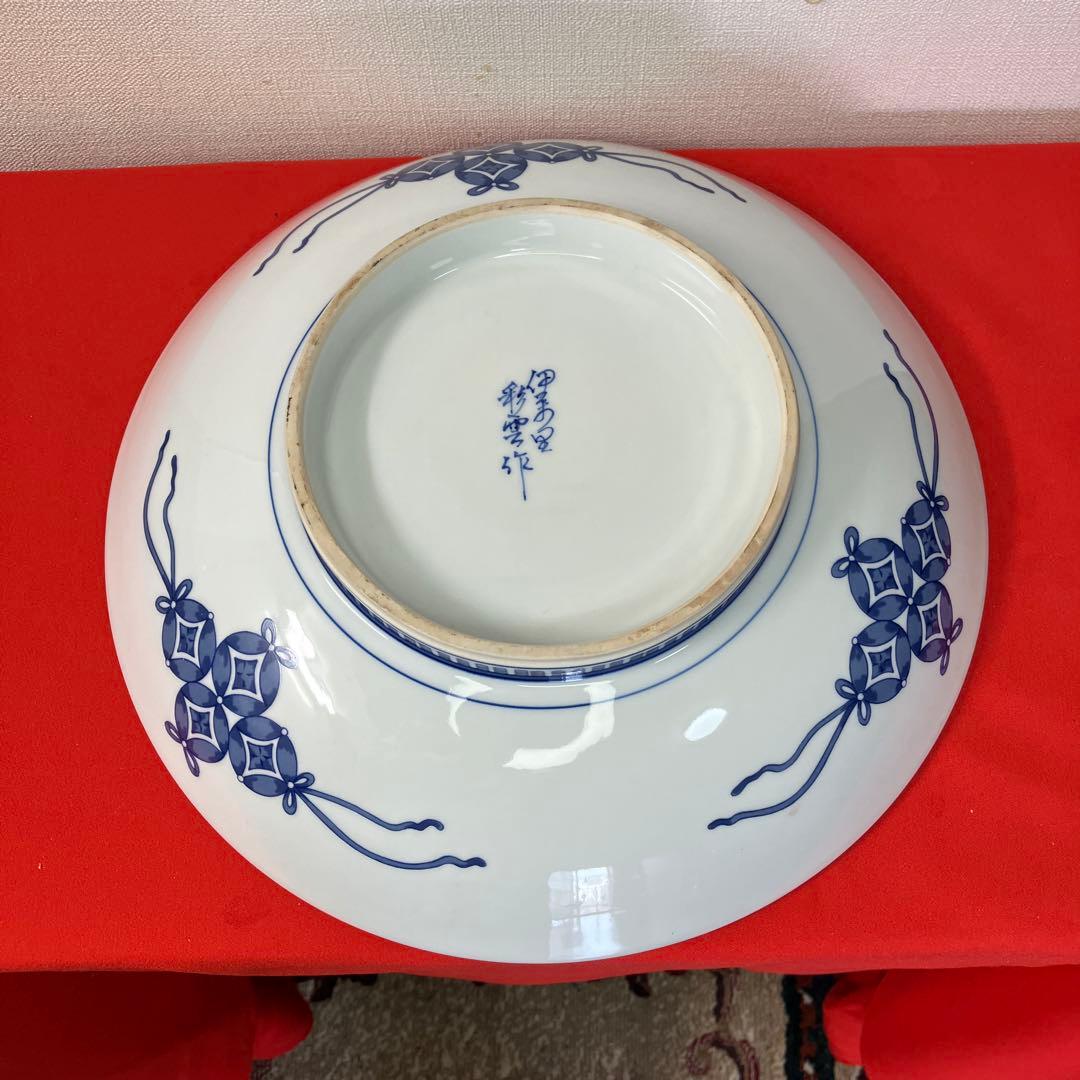 伊万里　鍋島　桜紋大皿