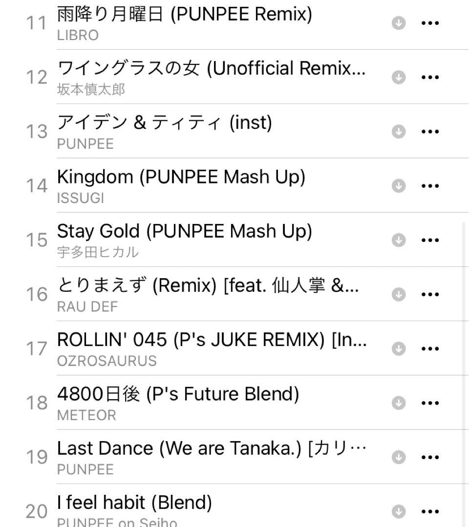 punpee 未収録音源