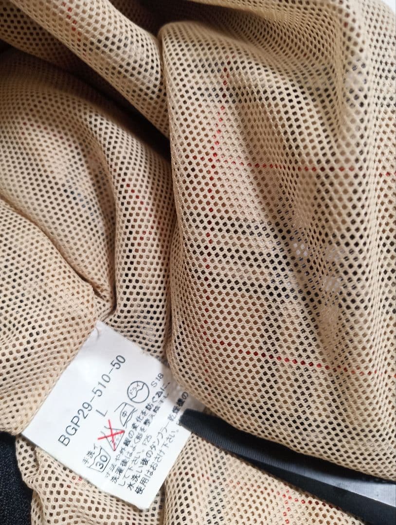 美品　BURBERRY　ハーフジップアップ　ジャケット　ノバチェック　Lサイズ