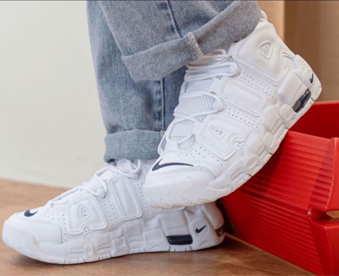 ラスト①点　再入荷 【新品】NIKE GS AIR MORE UPTEMPO