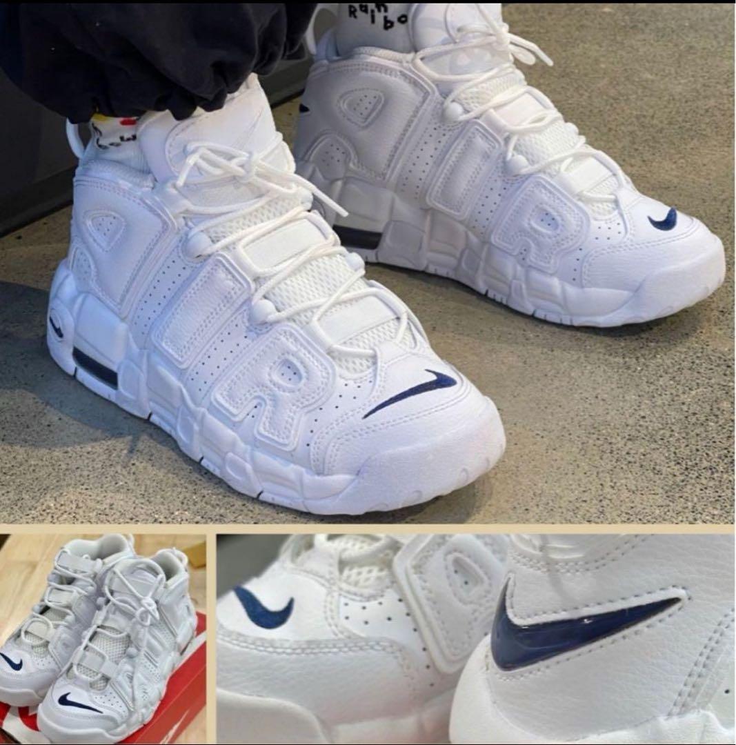 ラスト①点　再入荷 【新品】NIKE GS AIR MORE UPTEMPO