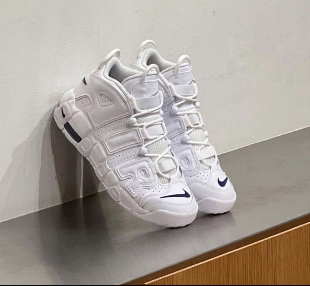 ラスト①点　再入荷 【新品】NIKE GS AIR MORE UPTEMPO