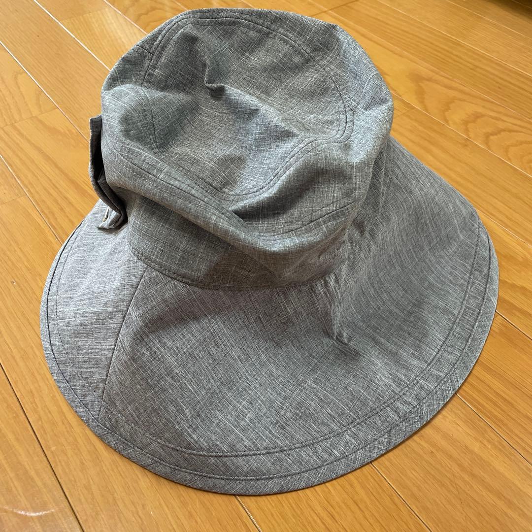 【タグ付き】芦屋ロサブラン　リボンハット　グレー