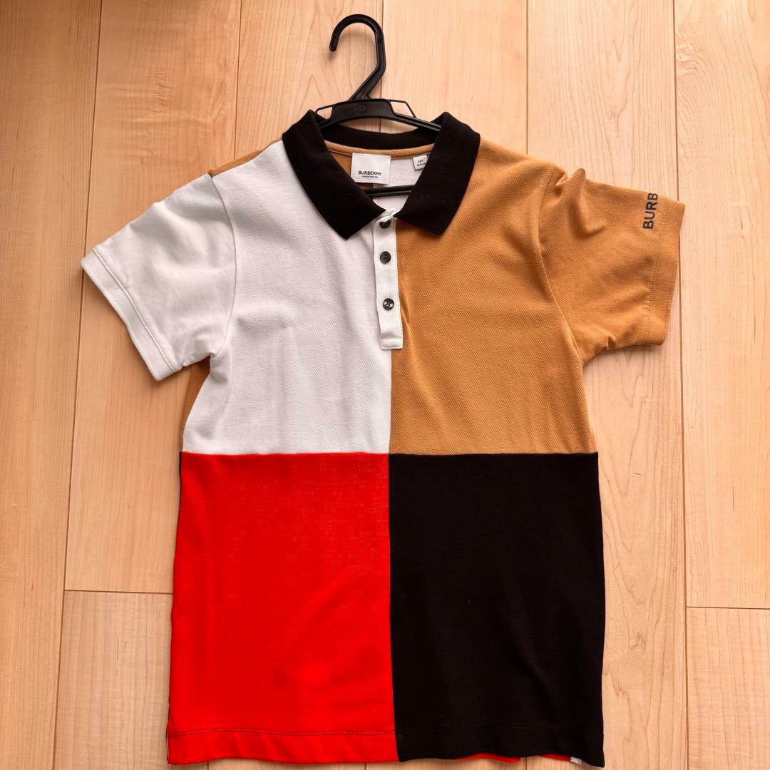 バーバリーポロシャツ　14Y 美品　レディース可