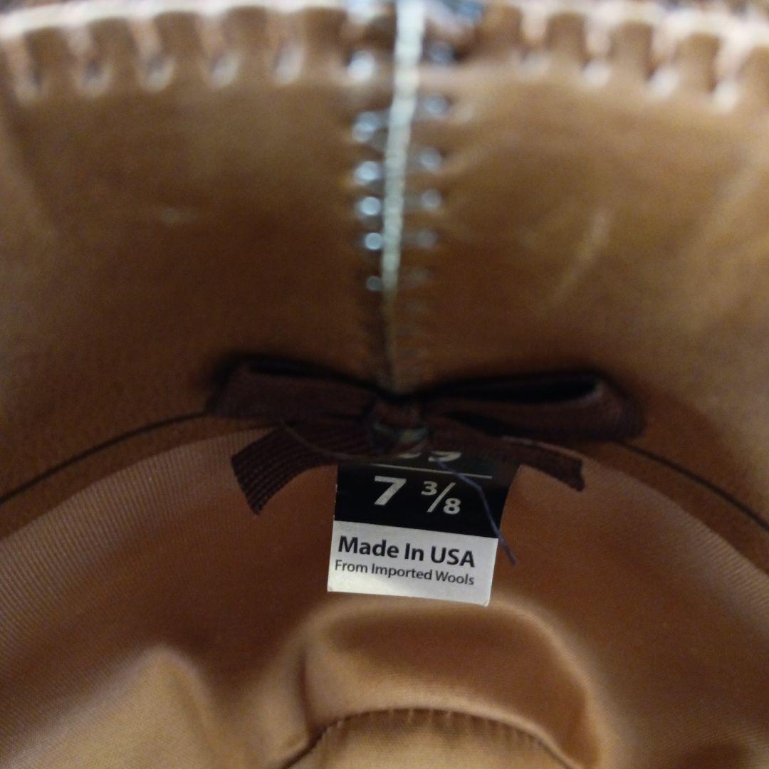 ステットソン オープンロード　バッファロー　フェルト　ブラック 7 3/8