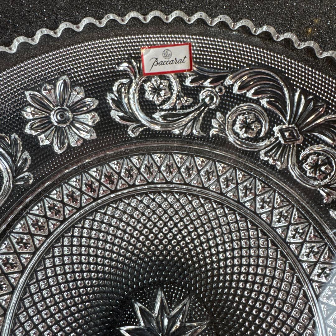 Baccarat バカラ プレート アラベスク 20cm 箱付