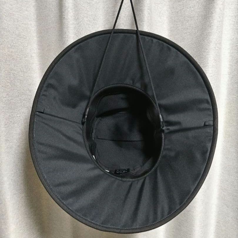 サンバリア100 ウィンドハット ブラック M