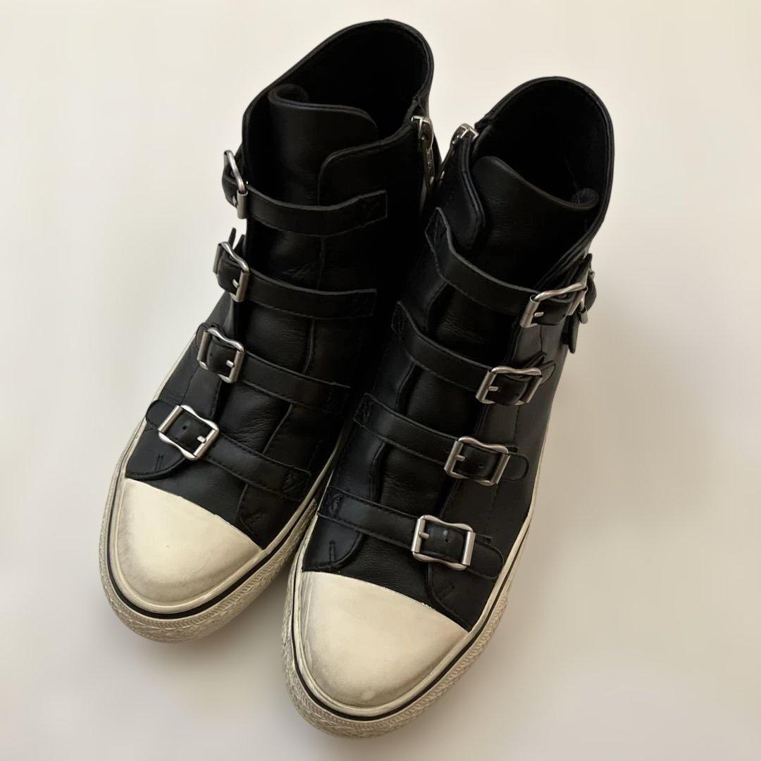 ash VIRGIN ベルトハイカットスニーカー インヒール archive