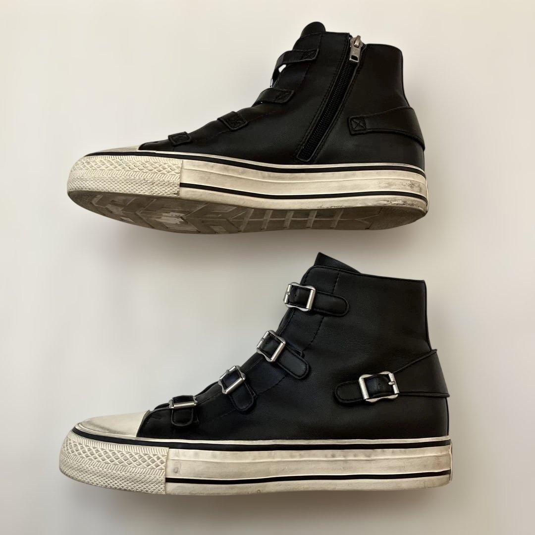 ash VIRGIN ベルトハイカットスニーカー インヒール archive