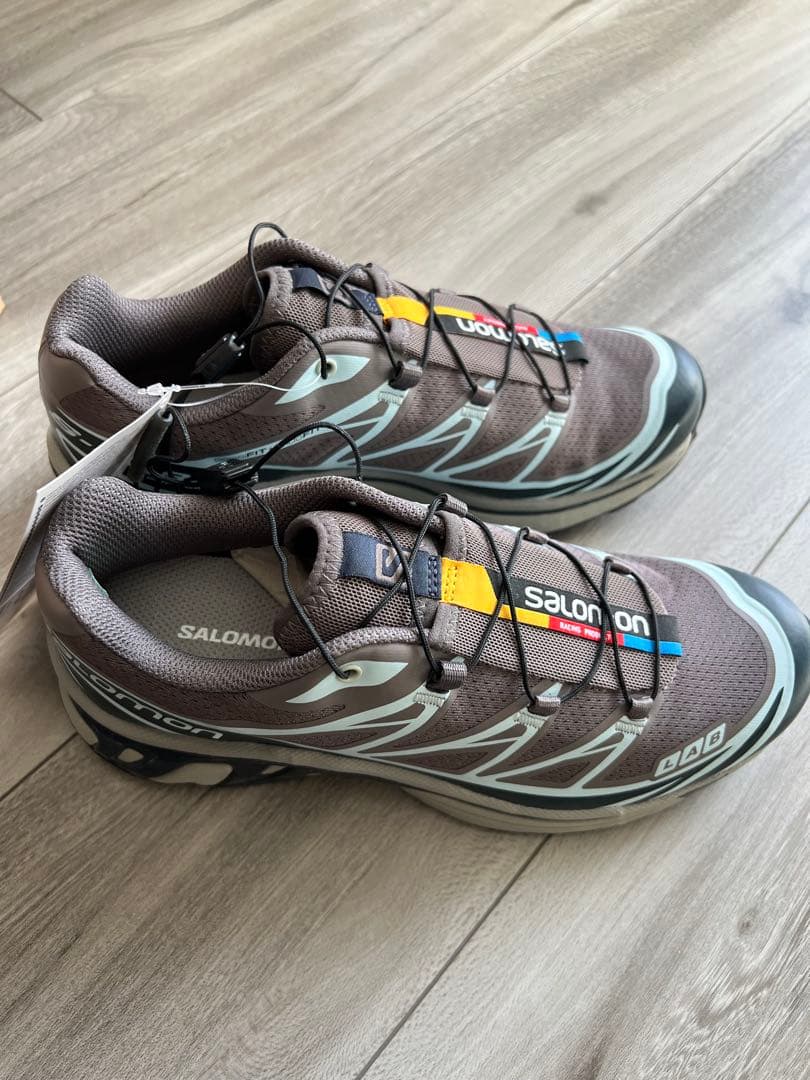 靴 salomon xt-6 plum kitten india ink