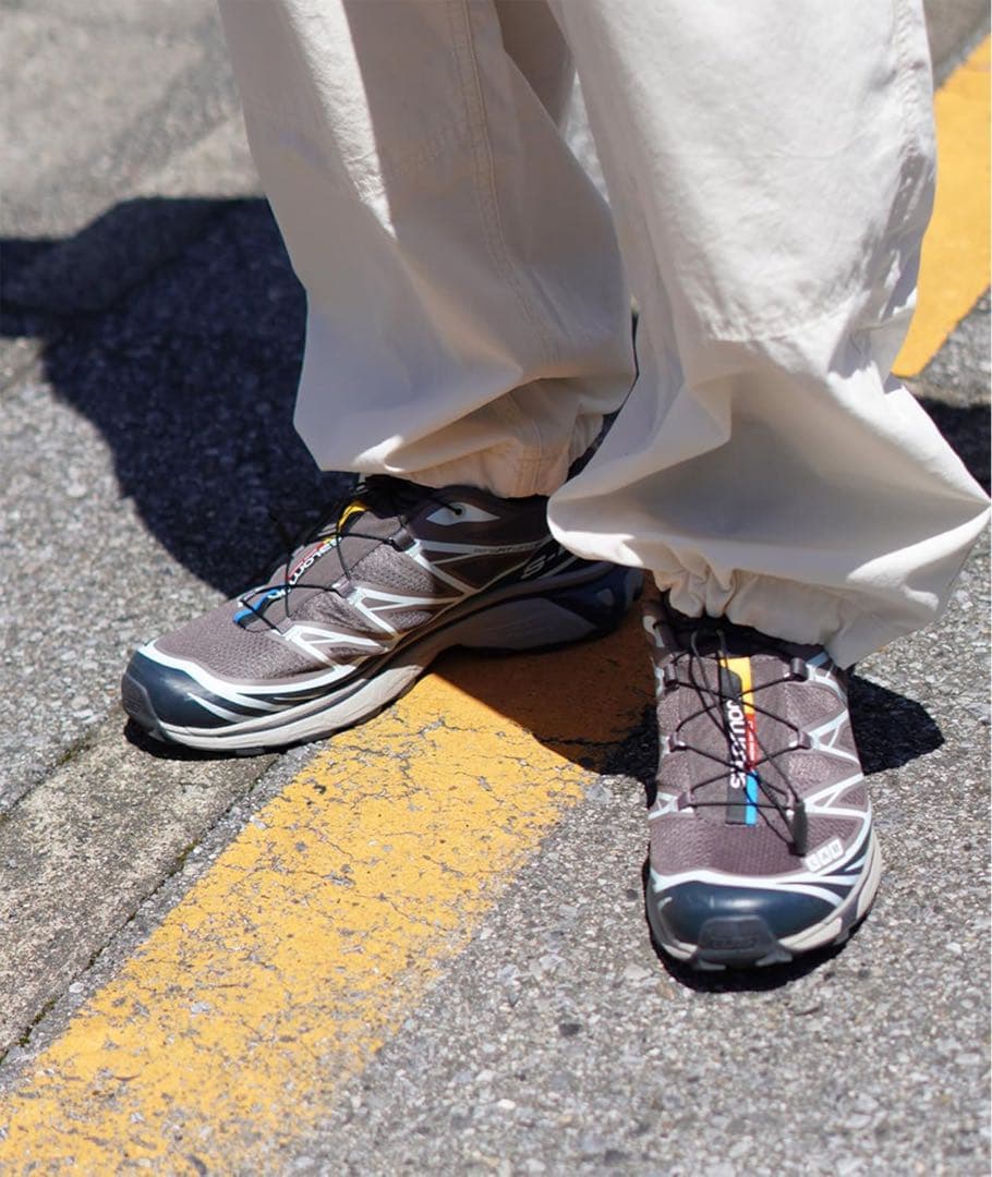 靴 salomon xt-6 plum kitten india ink