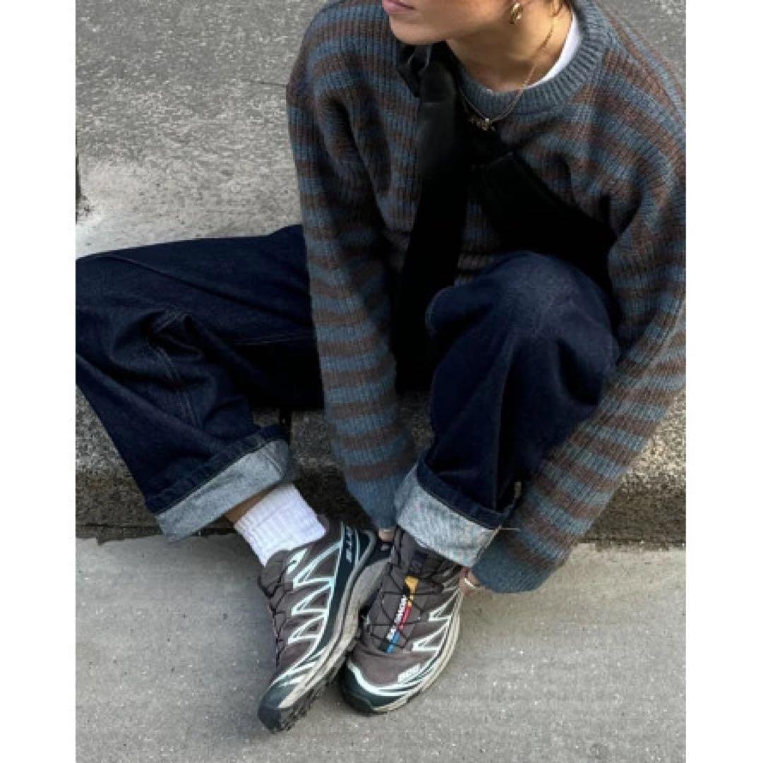 靴 salomon xt-6 plum kitten india ink