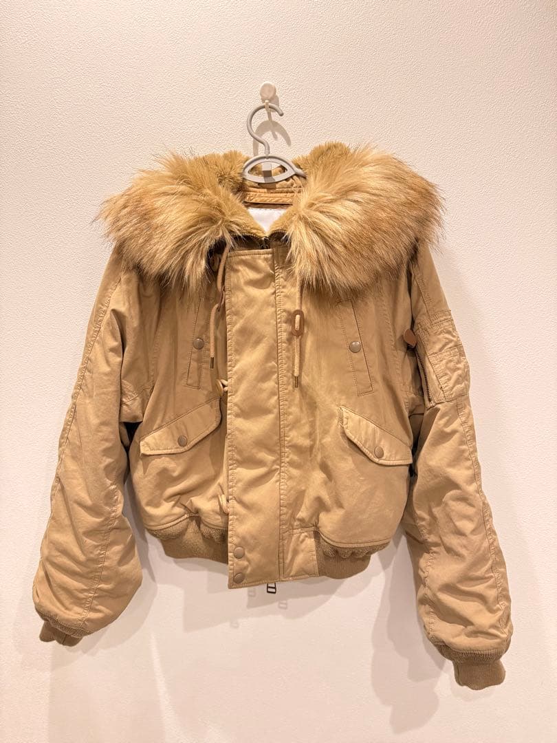 25AW MOUSSY SHORT N2B ベージュ