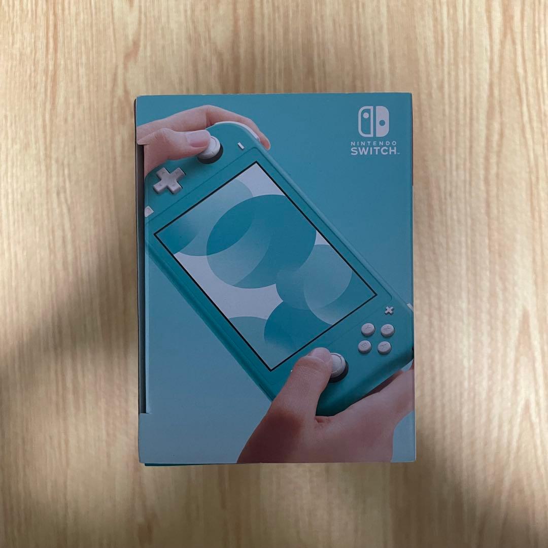 (初期化済) Nintendo Switch Lite ターコイズ ケース付き