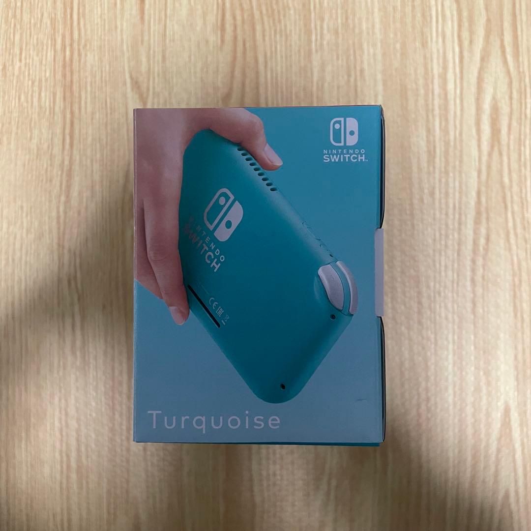 (初期化済) Nintendo Switch Lite ターコイズ ケース付き