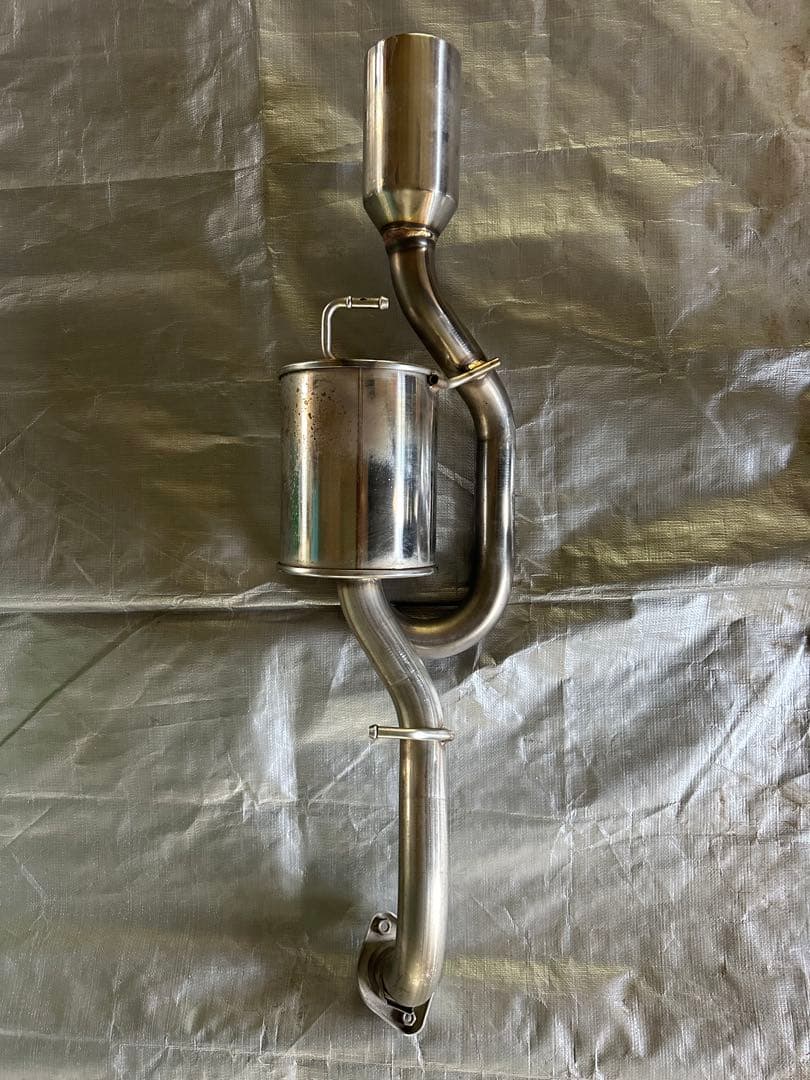 に*ᵔ様 TRD ステンレス マフラー本体 車検対応 NCP131 RS