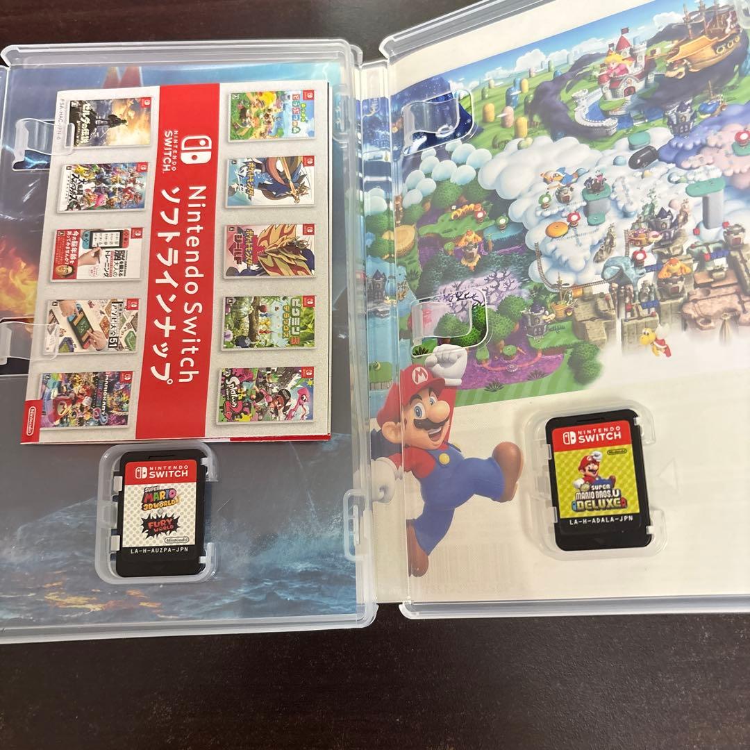 【2点セット】スーパーマリオuデラックス 3Dワールド + フューリーワールド