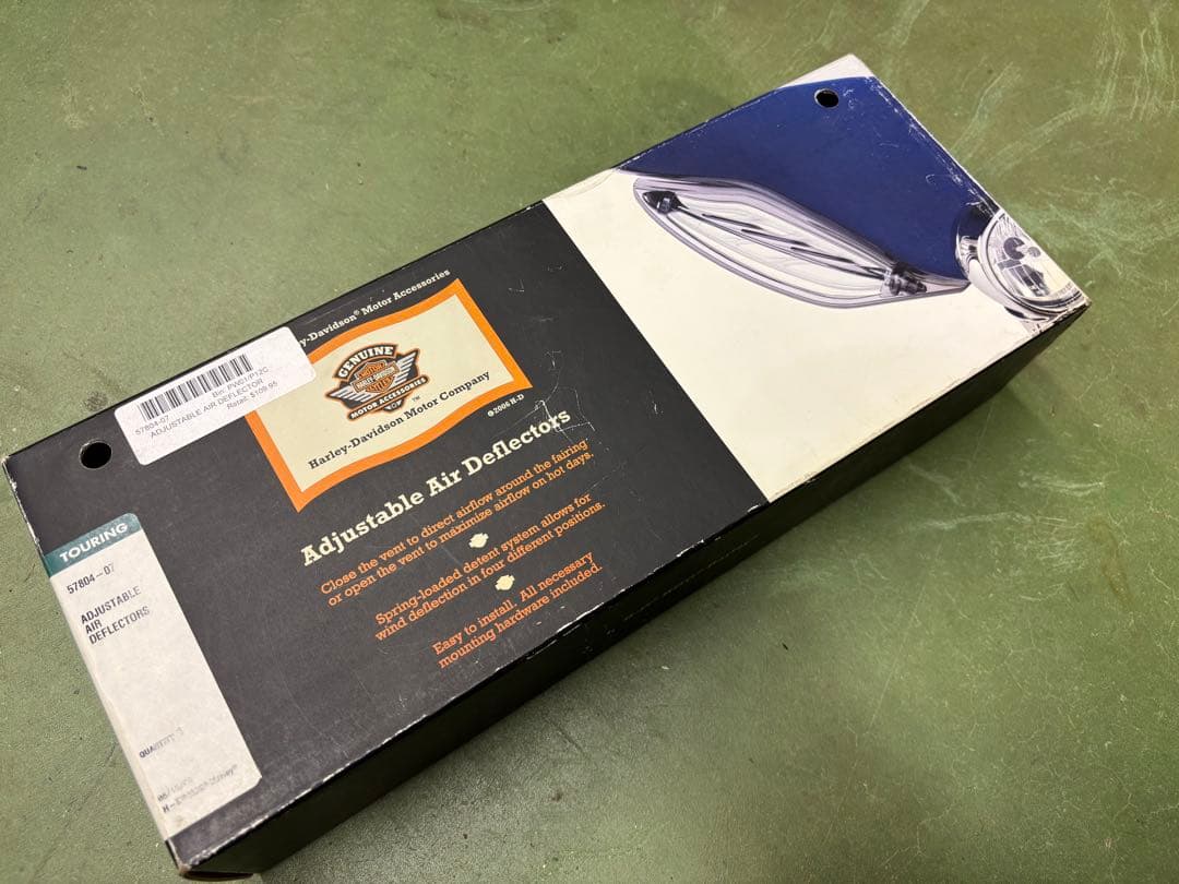 パーツ Harley-Davidson Adjustable Air Deflector