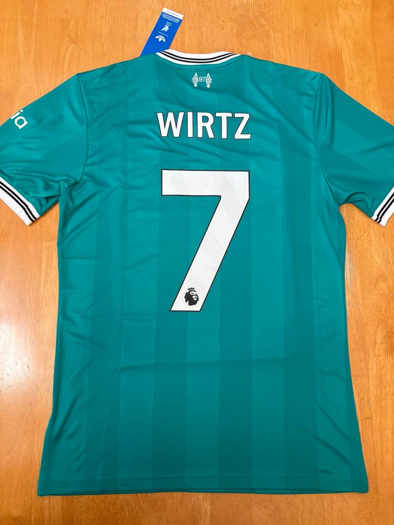 最安 正規品 新品 リヴァプール 25/26 3rd ヴィルツ L