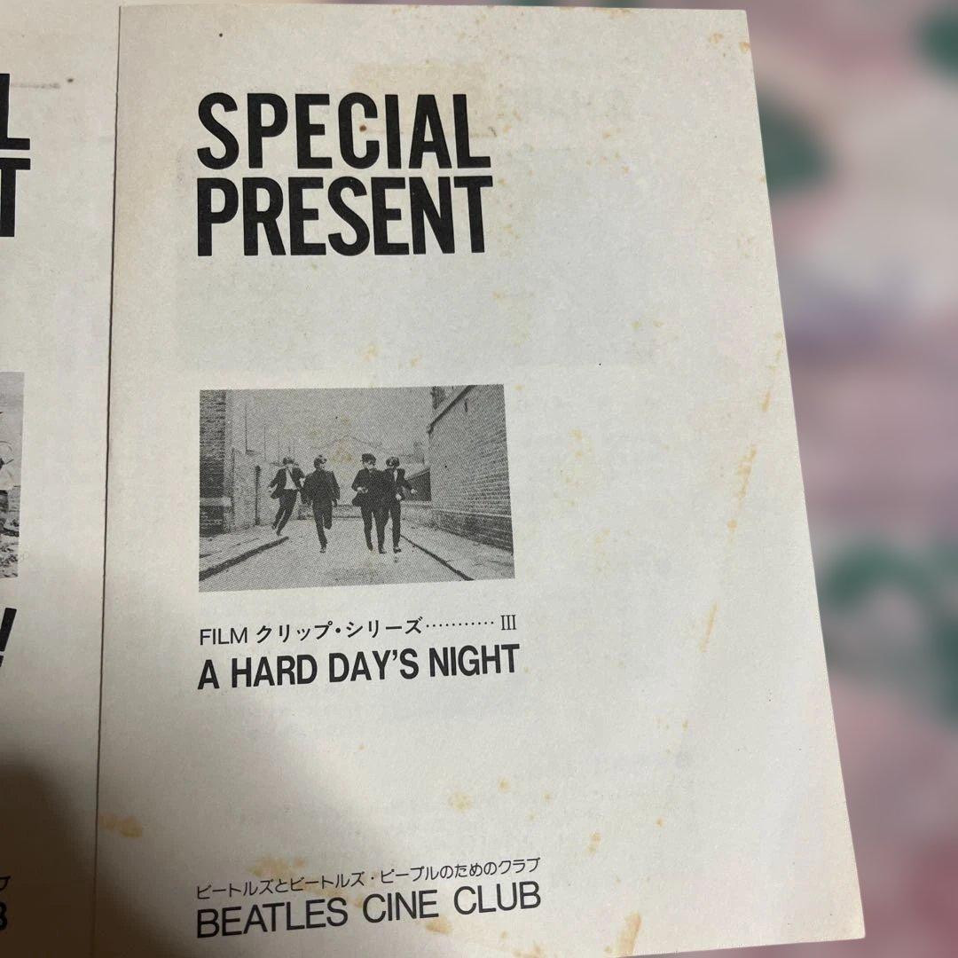 sho ビートルズ 映画フィルム　35㍉フィルム カット品4セット