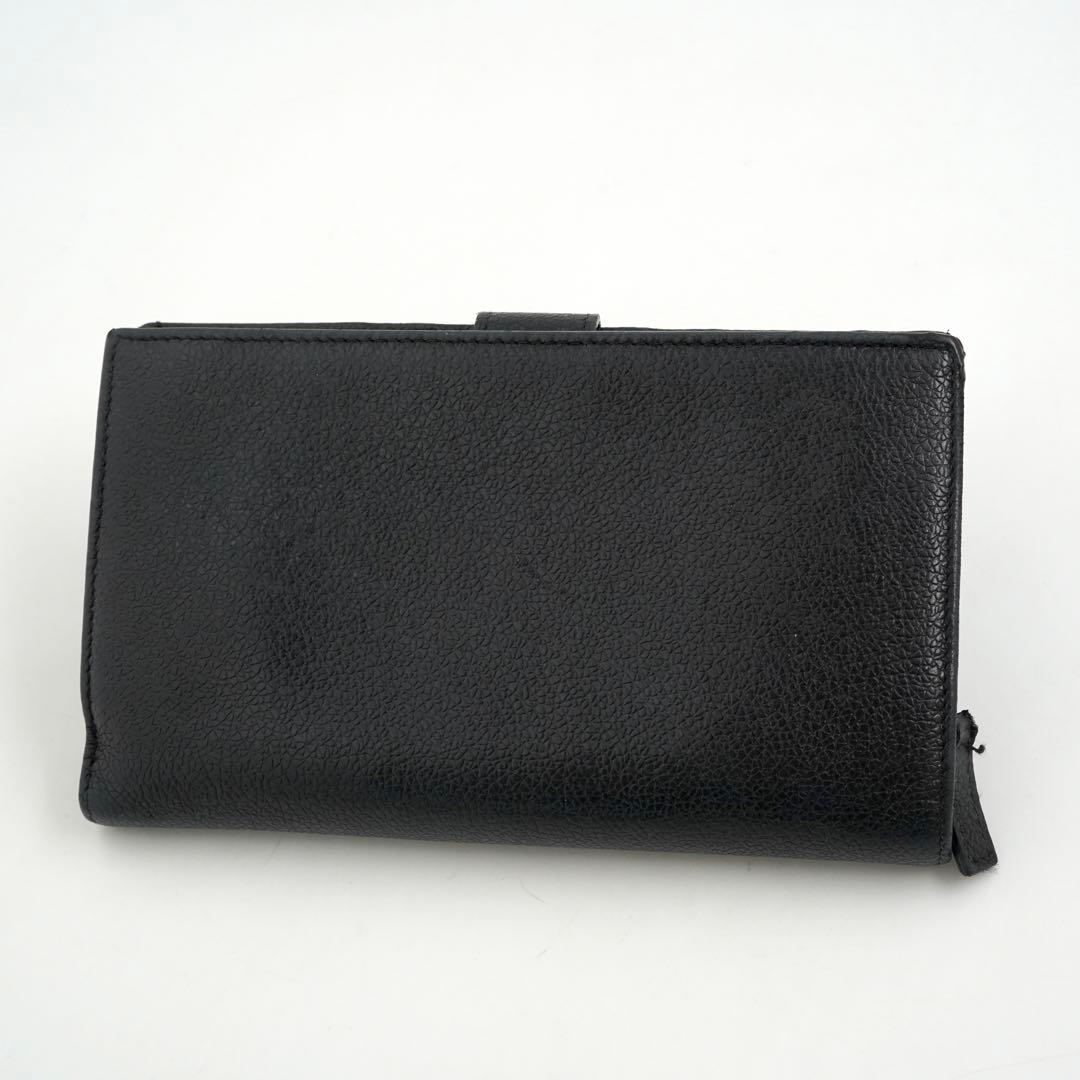 ✨美品✨　ブルガリ　二つ折り　ビーゼロワン　ロゴマニア　バイカラー　黒　赤