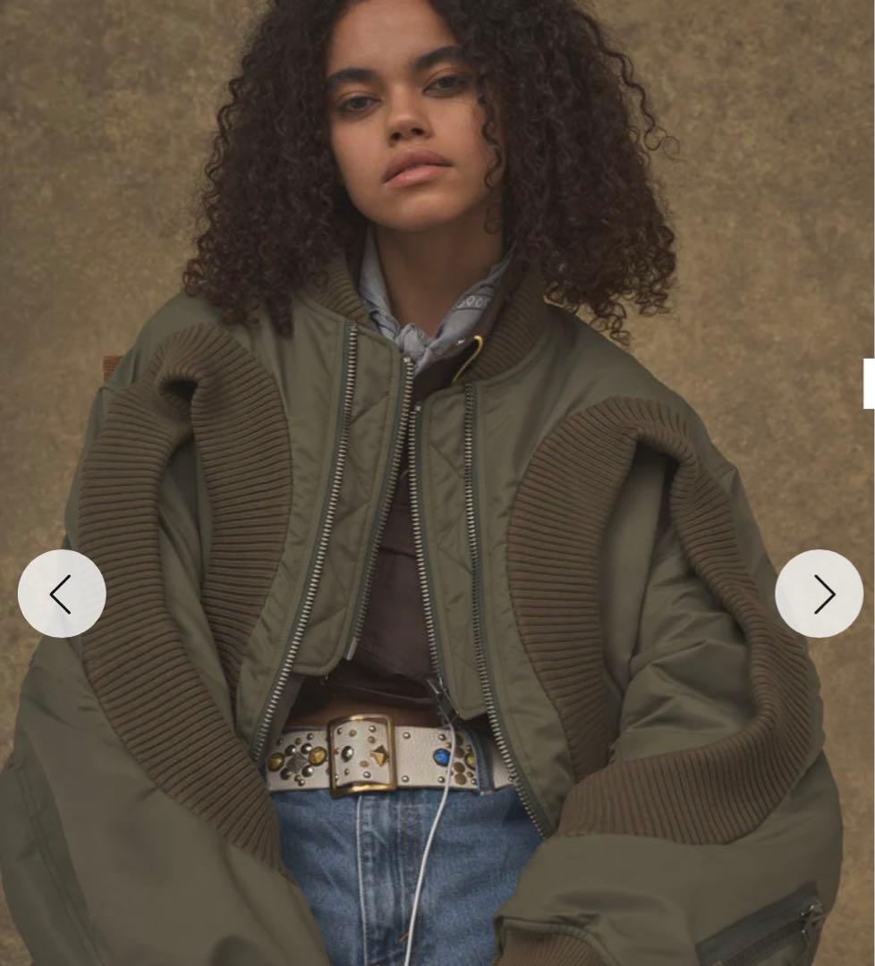 cycle by myob ma-1 フライトジャケット