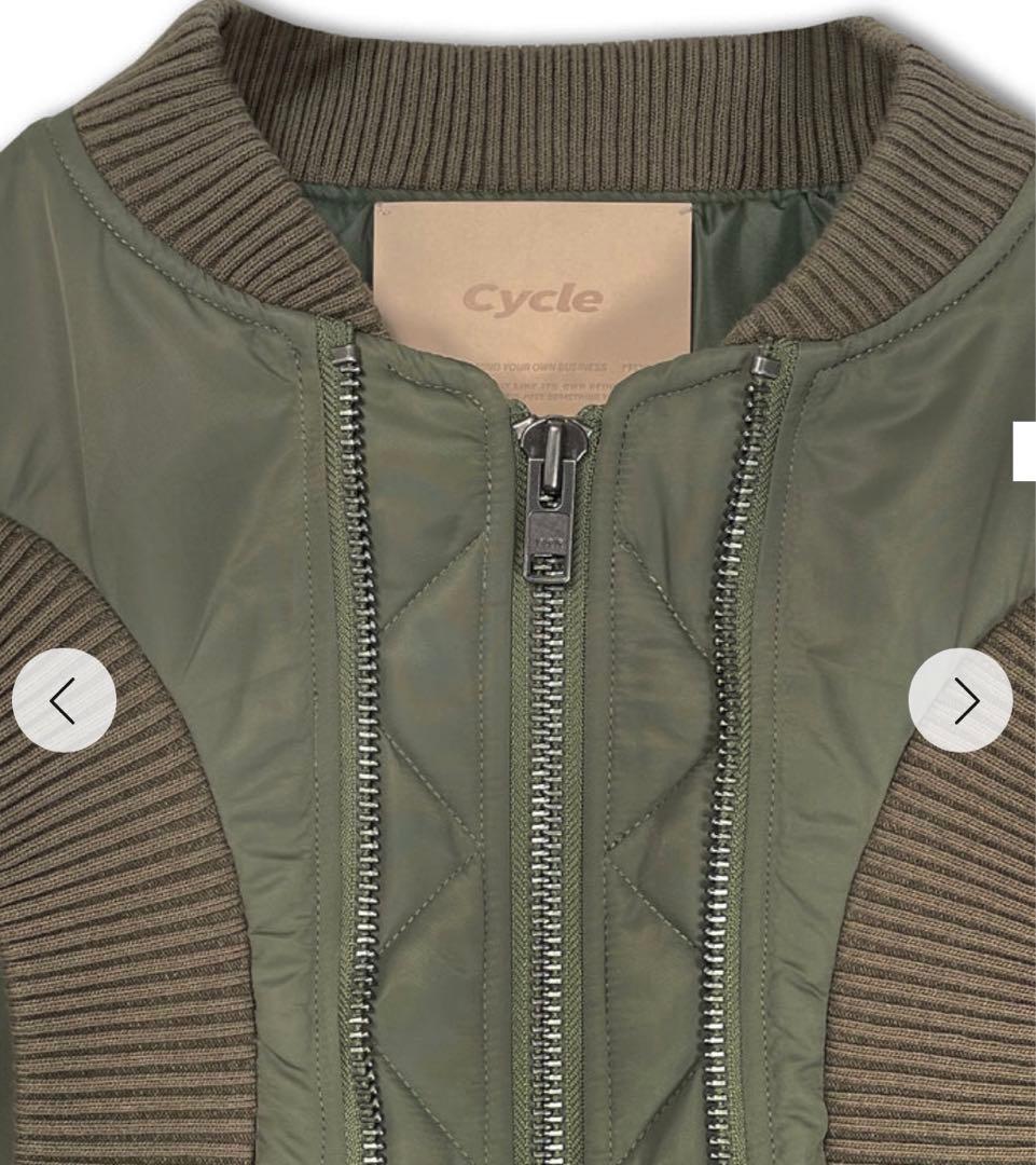 cycle by myob ma-1 フライトジャケット