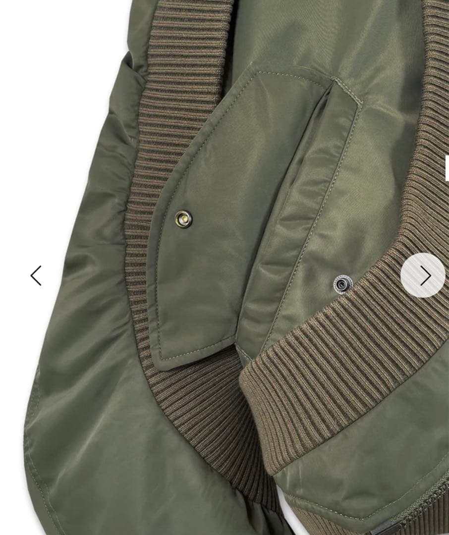 cycle by myob ma-1 フライトジャケット