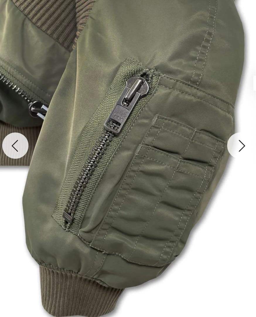 cycle by myob ma-1 フライトジャケット