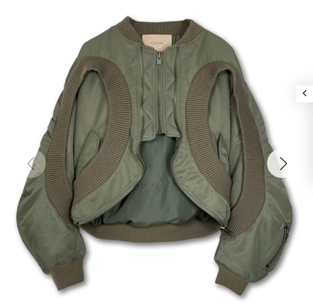 cycle by myob ma-1 フライトジャケット