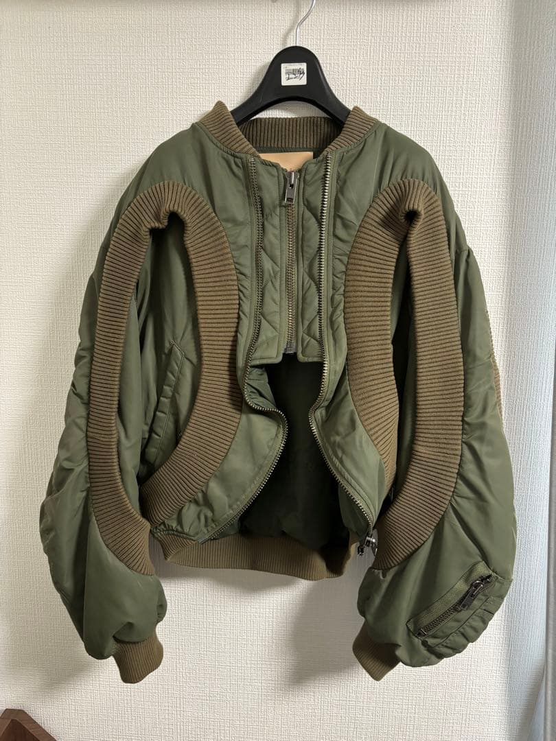 cycle by myob ma-1 フライトジャケット