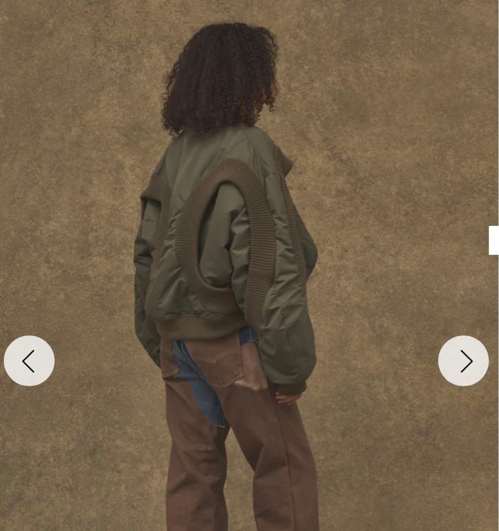 cycle by myob ma-1 フライトジャケット