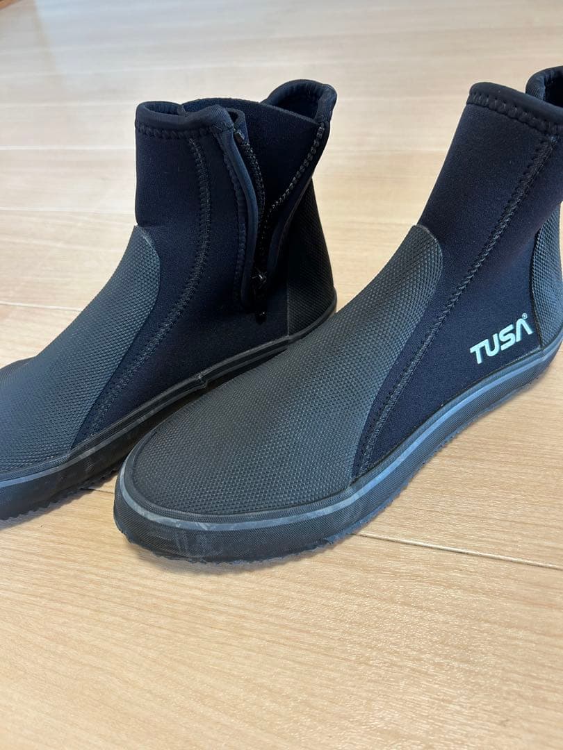 【美品】アクアラング 5.5mm ウェットスーツ メンズ XLサイズ 3点セット