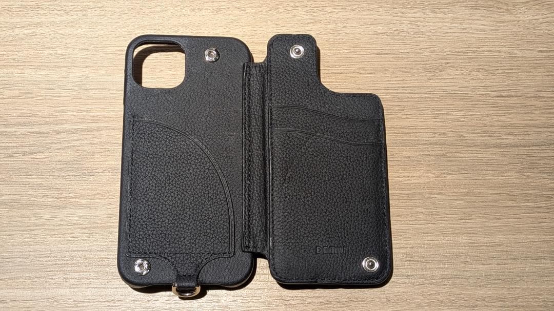 DEMIU デミュウ iPhone13 ケース ストラップ付き BALLON