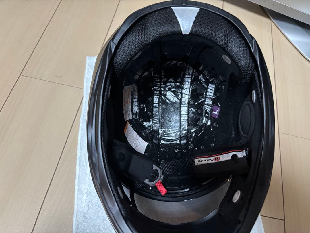 Kabuto Aeroblade-6 Lサイズ ブラックメタリック