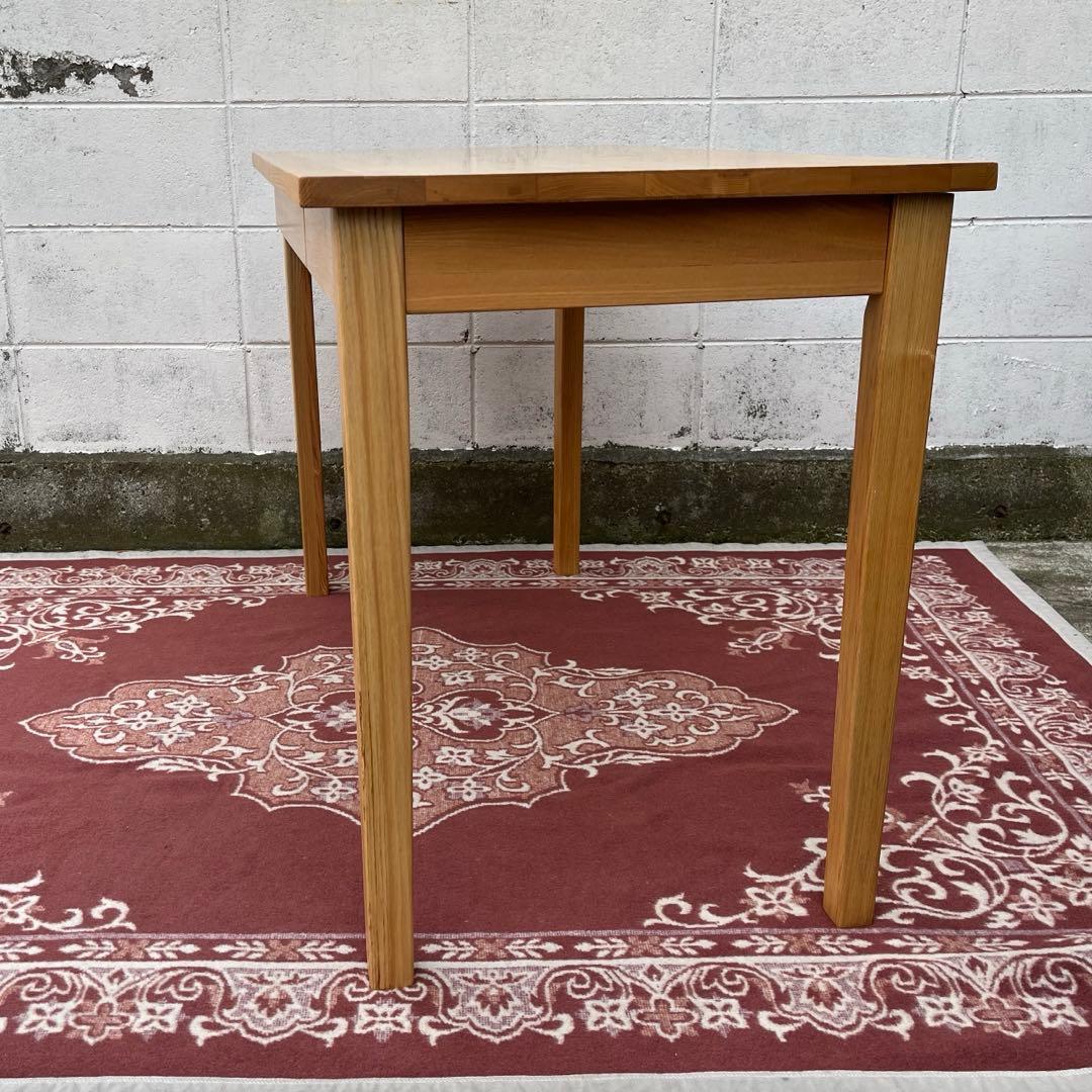 無印良品 MUJI ◾️タモ材 引き出し2杯 木製デスク 机 無垢材 木製家具